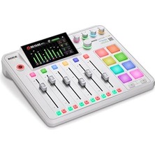 Frefly Store Røde Rødecaster Pro Iı Podcasting, Akış, Müzik Üretimi ve Içerik Oluşturma Için Hepsi Bir Arada Üretim Çözümü, Beyaz