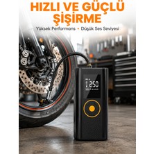 Değirmen Grup Taşınabilir Dijital Lastik Şişirme Cihazı Güvenli ve Pratik Kullanım Yeni Nesil - Lisinya