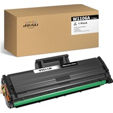 Frefly Store 1 Siyah 106A Toner Kartuş Uyumlu 106A W1106A Lazer 107A 107R 107W Hp Lazer Mfp 135A 135R 135W 135WG 137FNW 137FWG