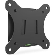 Frefly Store DA-90303-1 81CM (32") Büyüklüğe Kadar Olan Monitörler Için Üniversal Duvar Aparatı | 18 mm Duvar Mesafesi – Vesa 75 x 75, 100 x 100 – Entegre Su Terazisi – Sabitleme Tutucu – Siyah