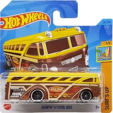 Frefly Store Hot Wheels - Surfin´school Bus - Surf´s Up 1/5 - HKJ32 - Short Card - Gold Coast Australia - Mattel 2023