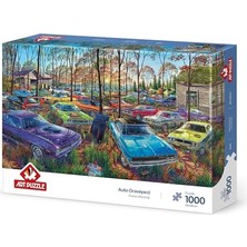 Frefly Store Art Puzzle Araba Mezarlığı 1000 Parça Puzzle