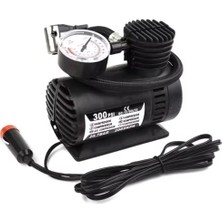 Frefly Store 12V Araç Hava Kompresörü, 300 Psı Lastik Şişirme Pompası, Çakmak Girişli Mini Kompresör, Taşınabilir Oto Lastik Şişirici, Araba Bisiklet Motor Top Pompası