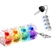 Frefly Store Klavye Fidget Oyuncak Işıklı | Anahtarlık Fidget Stres Giderici Duyusal Oyuncak | Tıklamalı Veya Sessiz Klavye Tıklama Fidget'ı | Ev Sınıfı Toplantısı Için Okul Iç Mekan Seyahat Ofis Partisi