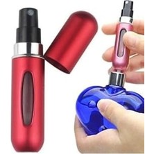 Frefly Store Tineke Parfüm Şişesi Çanta Içi Mini Doldurulabilir Seyahat Cep Yedek Parfüm Şişesi 5 ml