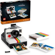 Frefly Store LEGO Ideas Polaroid Onestep Sx-70 Kamera 21345 – Fotoğraf Meraklısı Yetişkinler Için Koleksiyonluk ve Sergilenebilir Yaratıcı Model Yapım Seti, Doğum Günü Hediyesi Fikri (516 Parça)
