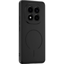 Ummeslem Xiaomi Redmi Note 15 Pro Kılıf M-Safe Şarj Özellikli Için Uyumlu Meta Kapak