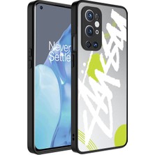 Ummeslem One Plus 9 Pro Cep Telefonu Için Uyumlu Kılıf Aynalı Desenli Kamera Korumalı Parlak Mirror Kapak