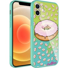 Ummeslem Apple iPhone 11 Kılıf Kamera Korumalı Desenli Sert Silikon Için Uyumlu Kılıf Epoksi Kapak