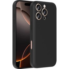 Ummeslem Apple iPhone 16 Pro Cep Telefonu Için Uyumlu Kılıf Kamera Korumalı Kartlık Hazneli Vitra Kapak