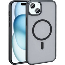 Ummeslem iPhone 13 Kılıf M-Safe Şarj Özellikli Mat Arka Yüzey Cep Telefonu Için Uyumlu Kapak Sio Kapak