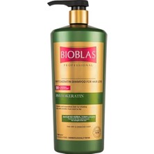 Frefly Store Bioblas Phytokeratin Şampuan – Saç Dökülmesine Karşı, Onarıcı & Güçlendirici Etki, Bitkisel Keratin Içerikli, 1000 ml