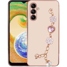 Ummeslem Samsung Galaxy A13 5g Kılıf El Tutamaçlı Kamera Korumalı Cep Telefonu Için Uyumlu Kapak Taka Silikon Kapak