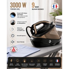 Tefal Pro Express Vision Buhar Kazanlı Ütü GV9820 180 G/dk Sürekli Buhar