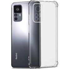Ummeslem Mi 12T Pro Cep Telefonu Için Uyumlu Kılıf Kapak Kamera Korumalı Nitro Anti Shock Silikon