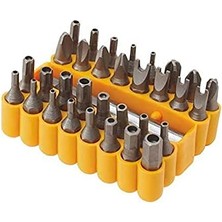 Frefly Store W 2233, Bits Uç Seti, Gri/turuncu, 33 Parça