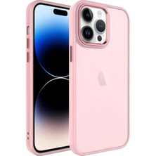 Ummeslem iPhone 14 Pro Cep Telefonu Için Uyumlu Kılıf Buzlu Sert Pc May Kapak
