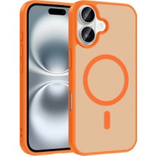 Ummeslem Apple iPhone 16 Cep Telefonu Için Uyumlu Kılıf M-Safe Şarj Özellikli Babet Kapak