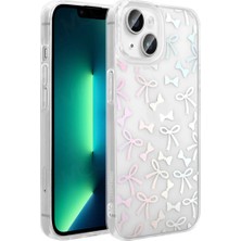 Ummeslem Apple iPhone 14 Cep Telefonu Için Uyumlu Kılıf Şeffaf Figürlü Folk Sert Kapak