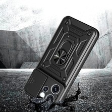 Ummeslem Oppo Reno 15 Pro Kılıf Magnetik Standlı Kamera Korumalı Için Uyumlu Sürgülü Vega Kapak