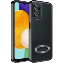 Ummeslem Samsung Galaxy A13 4g Cep Telefonu Için Uyumlu Kılıf Kamera Korumalı Logo Gösteren Omega Kapak