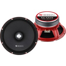 Belirtilmemiş Edıson Ed-Pro-6 16CM Midrange Hoparlör 400W Maksimum Güç 200 Rms Profesyonel Oto Ses Sistemi