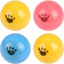Empressco Pinpon Topu Kedi Oyuncak 4lü 4cm