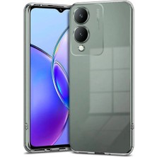 Ummeslem Vivo Y17S Kılıf Cep Telefonu Için Uyumlu Kapak Süper Silikon Kapak