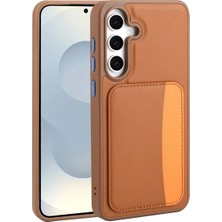 Ummeslem Samsung Galaxy A26 Cep Telefonu Için Uyumlu Kılıf Kartlıklı X-Kart Silikon Kapak