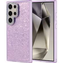 Ummeslem Samsung Galaxy S24 Ultra Kılıf Taşlı Tasarımlı Için Uyumlu Kapi Kapak