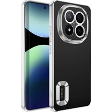 Ummeslem Xiaomi Redmi Note 14 Pro Plus Için Uyumlu Kılıf Kamera Korumalı Logo Gösteren Omega Kapak