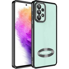 Ummeslem Samsung Galaxy A53 5g Kılıf Kamera Korumalı Logo Gösteren Için Uyumlu Kılıf Omega Kapak