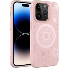 Ummeslem iPhone 14 Pro Kılıf Cep Telefonu Için Uyumlu Kapak Wireless Şarj Özellikli Desenli Hot Kapak
