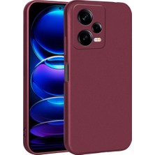 Ummeslem Redmi Note 12 Pro 5g Kılıf Cep Telefonu Için Uyumlu Kapak Premier Silikon Kapak