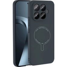 Ummeslem Xiaomi 17T Pro Için Uyumlu Kılıf M-Safe Şarj Özellikli Kamera Korumalı Elio Sert Pc Kapak