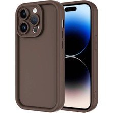 Ummeslem iPhone 14 Pro Max Kılıf Kamera Korumalı Cep Telefonu Için Uyumlu Kapak Ananas Kapak