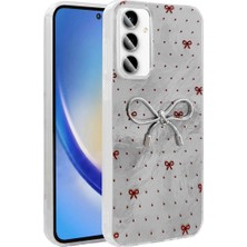 Ummeslem Samsung Galaxy A35 Cep Telefonu Için Uyumlu Kılıf Kamera Korumalı Figürlü Ponti Silikon Kapak