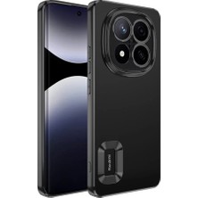 Ummeslem Xiaomi Redmi Note 14 Pro 5g Cep Telefonu Için Uyumlu Kılıf Kamera Korumalı Logo Gösteren Omega Kapak