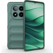 Ummeslem Xiaomi Redmi Note 14 Pro 5g Için Uyumlu Kılıf Esnek Oyuklu Tasarımlı Etnik Silikon Kapak