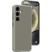 Ummeslem Samsung Galaxy S24 Plus Için Uyumlu Kılıf M-Safe Şarj Özellikli Karbon Fiber Görünümlü T-Karbon Kapak