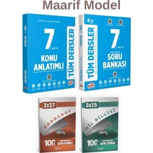 Editör + Anla Kazan 7. Sınıf Maarif Model Tüm Dersler Soru ve Konu ile Anla Kazan Deneme 4 Lü Set
