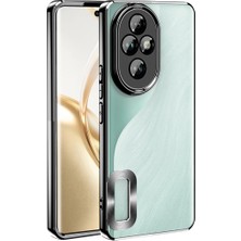 Ummeslem Honor 200 Cep Telefonu Için Uyumlu Kılıf Kamera Korumalı Logo Gösteren Omega Kapak