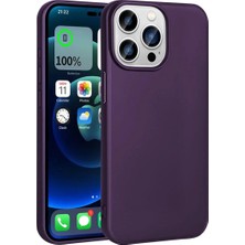 Ummeslem iPhone 15 Pro Max Kılıf Cep Telefonu Için Uyumlu Kapak Premier Silikon Kapak