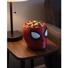 Nokta Labs Örümcek Adam Temalı Renkli Mısır ve Cips Kasesi - Spider-Man Popcorn & Candy Bowl