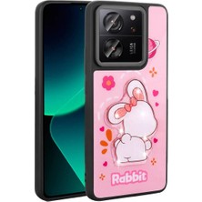 Ahlttiba Mi 13T Kılıf Parlayan Kabartmalı Ikonik Figürlü Cep Telefonu Için Uyumlu Kapak Amas Silikon Kapak