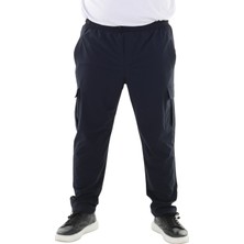 Maruf Shop Erkek Büyük Beden Kargo Cepli Likralı Paraşüt Kumaş Pantolon/eşofman Alt