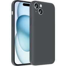 Ahlttiba Apple iPhone 15 Plus Kılıf Kamera Korumalı Kartlık Hazneli Için Uyumlu Vitra Kapak