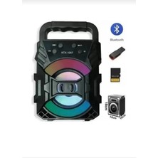 Empressco Siyah DX-1057 Fm Radyolu Mini Taşınabilir Müzik Çalar Kutusu Bluetooth'lu Ses Bombası Ithalatçı Gar