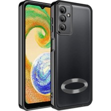 Ahlttiba Samsung Galaxy A05S Cep Telefonu Için Uyumlu Kılıf Kamera Korumalı Logo Gösteren Omega Kapak