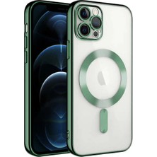 Ahlttiba iPhone 11 Pro Kılıf Kamera Korumalı M-Safe Wireless Şarj Cep Telefonu Için Uyumlu Kapak Demre Kapak